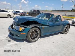 ✅ 1999 BMW Z3 2.8 • VIN: 4USCH3334XLF40440 • Лот: 84231325. Опубликован ранее на Copart с пробегом 57 624 миль. Бесплатный доступ к архиву аукционных продаж из США и подробный отчёт об истории автомобиля на DreamBid. Изображение 1.