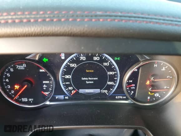 2025 Chevrolet Blazer RS z VIN 3GNKBERS0SS140928, wystawiony jako Copart lot #81860145 z przebiegiem 6 396 mil mil oraz Nie do naprawy • Non repairable. Historia ofert i sprzedaży dostępna na DreamBid. Obrazek 9.