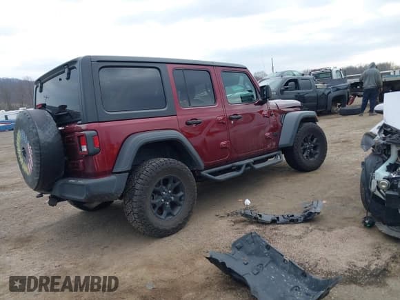 ✅ 2021 Jeep Wrangler Unlimited Islander • VIN: 1C4HJXDN2MW594639 • Лот: 41722076. Опубликован ранее на IAAI с пробегом 65 395 миль. Бесплатный доступ к архиву аукционных продаж из США и подробный отчёт об истории автомобиля на DreamBid. Изображение 4.