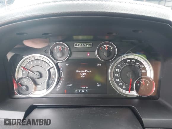 ✅ 2016 Ram 1500 Sport • VIN: 1C6RR7HT0GS311115 • Lot: 42334344. Listed on IAAI with 77,556 mi. Free auction sales archive from the USA and detailed vehicle history report at DreamBid. Image 7.