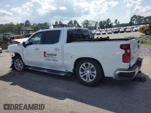 ✅ 2024 Chevrolet Silverado 1500 LTZ • VIN: 2GCUDGED1R1272617 • Лот: 64769255. Опубликован ранее на Copart с пробегом Не указан. Бесплатный доступ к архиву аукционных продаж из США и подробный отчёт об истории автомобиля на DreamBid. Изображение 2.