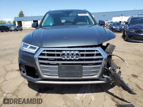 ✅ 2018 Audi Q5 Premium Plus • VIN: WA1BNAFY2J2248196 • Lot: 57253405. Listed on Copart with Not provided. Free auction sales archive from the USA and detailed vehicle history report at DreamBid. Image 5.