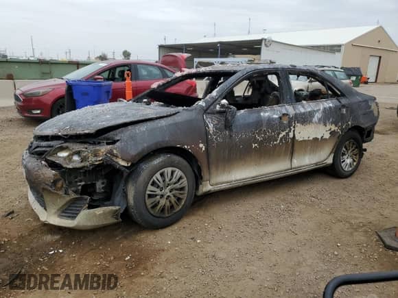 2012 Toyota Camry L with VIN 4T4BF1FK0CR262380, listed as a Copart auction lot 70851155 with Not provided miles and Non repairable. Bid and sale history available at DreamBid. Image 1.