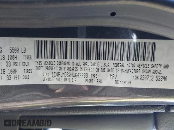 ✅ 2017 Jeep Cherokee Limited • VIN: 1C4PJMDS0HW647733 • Lot: 41522345. Wystawiony na IAAI z przebiegiem 98 181 mil. Bezpłatny archiwum sprzedaży aukcyjnych z USA i szczegółowy raport historii pojazdu na DreamBid. Zdjęcie 9.