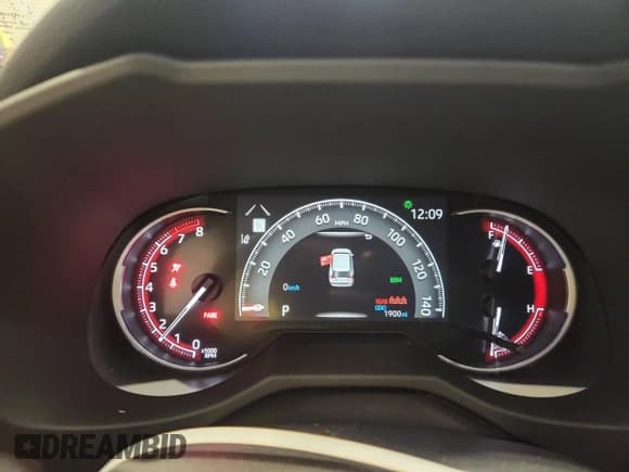 ✅ 2025 Toyota RAV4 XLE Premium • VIN: 2T3A1RFV5SW532013 • Lot: 92033095. Listed on Copart with 1,900 mi. Free auction sales archive from the USA and detailed vehicle history report at DreamBid. Image 9.