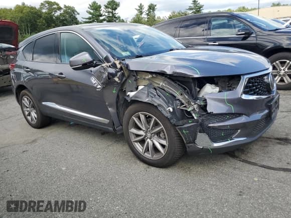 ✅ 2020 Acura RDX Technology • VIN: 5J8TC2H52LL010291 • Lot: 69790555. Wystawiony na Copart z przebiegiem 72 830 mil. Bezpłatny archiwum sprzedaży aukcyjnych z USA i szczegółowy raport historii pojazdu na DreamBid. Zdjęcie 4.
