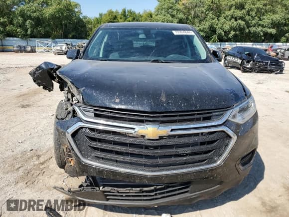 ✅ 2020 Chevrolet Traverse LS • VIN: 1GNERFKW9LJ141428 • Lot: 70904844. Wystawiony na Copart z przebiegiem 123 566 mil. Bezpłatny archiwum sprzedaży aukcyjnych z USA i szczegółowy raport historii pojazdu na DreamBid. Zdjęcie 5.