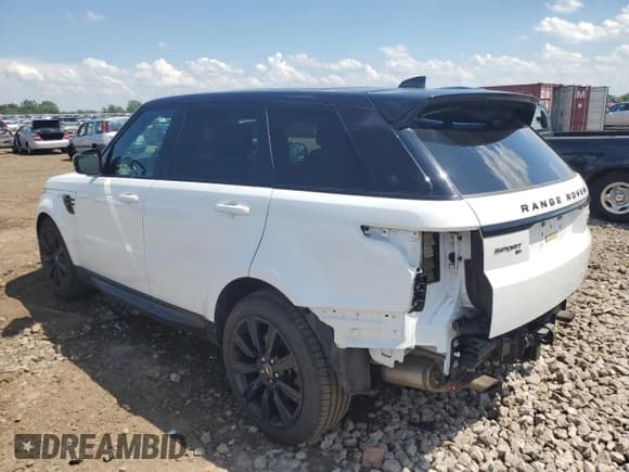 ✅ 2022 Land Rover Range Rover Sport HSE Silver Edition • VIN: SALWR2SU8NA212425 • Lot: 62478005. Listed on Copart with 51,041 mi. Free auction sales archive from the USA and detailed vehicle history report at DreamBid. Image 2.