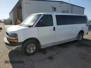 ✅ 2008 Chevrolet Express Passenger • VIN: 1GAHG39K881219176 • Lot: 63351815. Listed on Copart with 232,917 mi. Free auction sales archive from the USA and detailed vehicle history report at DreamBid. Image 1.