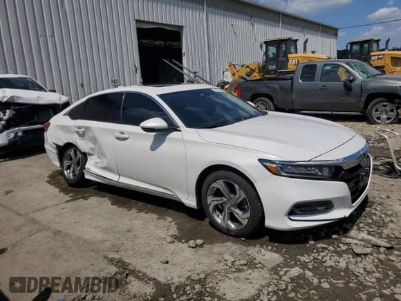 2018 Honda Accord EX-L с VIN 1HGCV2F60JA030618, выставлен на аукционе Copart как лот 68646455 с пробегом 91 273 миль миль и Списание • Salvage title. История ставок и продаж доступна на DreamBid. Изображение 4.