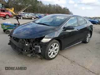 2017 Chevrolet Volt Premier with VIN 1G1RB6S59HU161201, listed as a Copart auction lot 42673633 with 56,826 mi miles and . Bid and sale history available at DreamBid. Image 1.