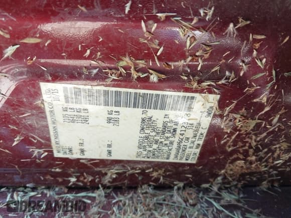 ✅ 2016 Nissan Maxima Platinum • VIN: 1N4AA6AP6GC412373 • Lot: 42189717. Wystawiony na IAAI z przebiegiem 167 585 mil. Bezpłatny archiwum sprzedaży aukcyjnych z USA i szczegółowy raport historii pojazdu na DreamBid. Zdjęcie 9.