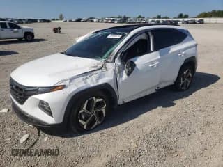 ✅ 2023 Hyundai Tucson Limited • VIN: KM8JE3AE3PU177092 • Lot: 68080014. Wystawiony na Copart z przebiegiem 15 499 mil. Bezpłatny archiwum sprzedaży aukcyjnych z USA i szczegółowy raport historii pojazdu na DreamBid. Zdjęcie 1.