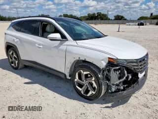2024 Hyundai Tucson Limited with VIN 5NMJE3DE9RH371832, listed as a Copart auction lot 82075595 with 41,709 mi miles and Salvage title. Bid and sale history available at DreamBid. Image 4.