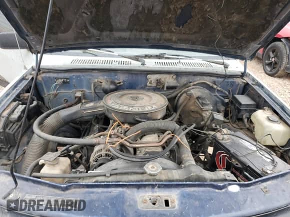 1992 Dodge Dakota with VIN 1B7GL23Y2NS657705, listed as a Copart auction lot 44554435 with 223,491 mi miles and Salvage title. Bid and sale history available at DreamBid. Image 11.