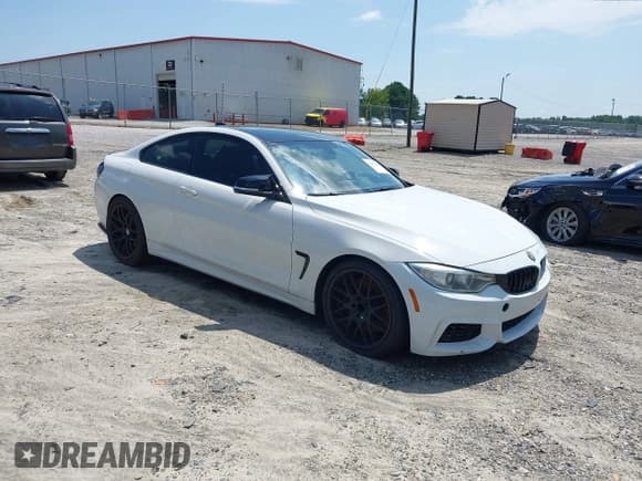 ✅ 2014 BMW 4 Series 435i • VIN: WBA3R1C58EK190218 • Lot: 42893909. Wystawiony na IAAI z przebiegiem 100 063 mil. Bezpłatny archiwum sprzedaży aukcyjnych z USA i szczegółowy raport historii pojazdu na DreamBid. Zdjęcie 1.