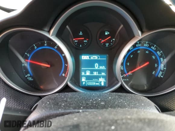 ✅ 2016 Chevrolet Cruze LT • VIN: 1G1PE5SB4G7157617 • Lot: 81453765. Listed on Copart with 122,226 mi. Free auction sales archive from the USA and detailed vehicle history report at DreamBid. Image 9.