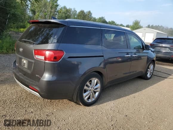 ✅ 2018 Kia Sedona SX-L • VIN: KNDME5C19J6358152 • Лот: 68657405. Опубликован ранее на Copart с пробегом 376 801 миль. Бесплатный доступ к архиву аукционных продаж из США и подробный отчёт об истории автомобиля на DreamBid. Изображение 3.