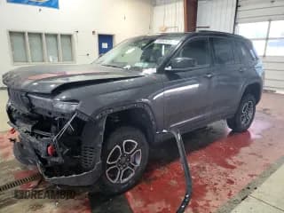 ✅ 2022 Jeep Grand Cherokee Trailhawk • VIN: 1C4RJHCG6N8624020 • Lot: 89043415. Listed on Copart with 26,243 mi. Free auction sales archive from the USA and detailed vehicle history report at DreamBid. Image 1.