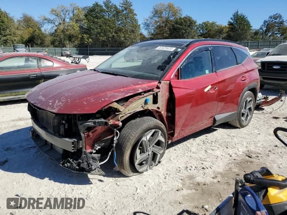 ✅ 2024 Hyundai Tucson Limited • VIN: 5NMJE3DE2RH409059 • Лот: 82529425. Опубликован ранее на Copart с пробегом 34 032 миль. Бесплатный доступ к архиву аукционных продаж из США и подробный отчёт об истории автомобиля на DreamBid. Изображение 1.