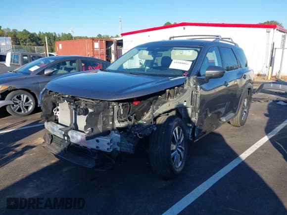 ✅ 2023 Nissan Pathfinder SL • VIN: 5N1DR3CCXPC217851 • Lot: 43588865. Wystawiony na IAAI z przebiegiem 23 630 mil. Bezpłatny archiwum sprzedaży aukcyjnych z USA i szczegółowy raport historii pojazdu na DreamBid. Zdjęcie 6.