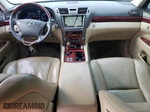 ✅ 2008 Lexus LS 460 L • VIN: JTHGL46F585027183 • Lot: 83795185. Listed on Copart with 183,210 mi. Free auction sales archive from the USA and detailed vehicle history report at DreamBid. Image 8.