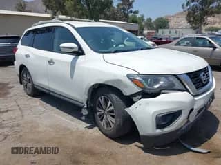2020 Nissan Pathfinder S with VIN 5N1DR2AN7LC618170, listed as a IAAI auction lot 42465668 with 88,176 mi miles and . Bid and sale history available at DreamBid. Image 1.