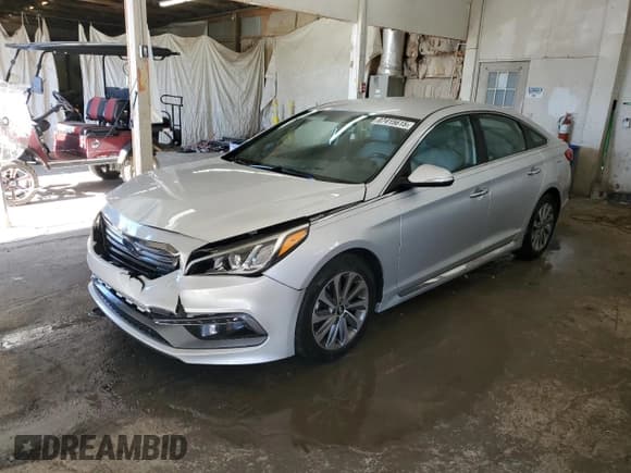 ✅ 2015 Hyundai Sonata Limited • VIN: 5NPE34AFXFH090678 • Лот: 87415615. Опубликован ранее на Copart с пробегом 106 592 миль. Бесплатный доступ к архиву аукционных продаж из США и подробный отчёт об истории автомобиля на DreamBid. Изображение 1.