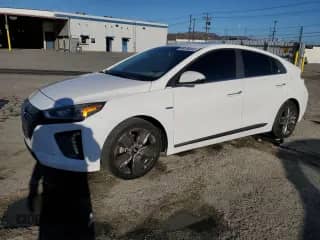 2017 Hyundai Ioniq Limited with VIN KMHC85LC0HU050051, listed as a Copart auction lot 86154045 with 111,903 mi miles and Salvage title. Bid and sale history available at DreamBid. Image 1.