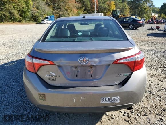 ✅ 2015 Toyota Corolla LE Eco Premium • VIN: 2T1BPRHE9FC311272 • Lot: 86176635. Wystawiony na Copart z przebiegiem Nie podano. Bezpłatny archiwum sprzedaży aukcyjnych z USA i szczegółowy raport historii pojazdu na DreamBid. Zdjęcie 6.