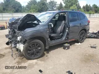 ✅ 2021 Subaru Forester Special Sports • VIN: JF2SKALC9MH469031 • Лот: 61152945. Опубликован ранее на Copart с пробегом Не указан. Бесплатный доступ к архиву аукционных продаж из США и подробный отчёт об истории автомобиля на DreamBid. Изображение 1.