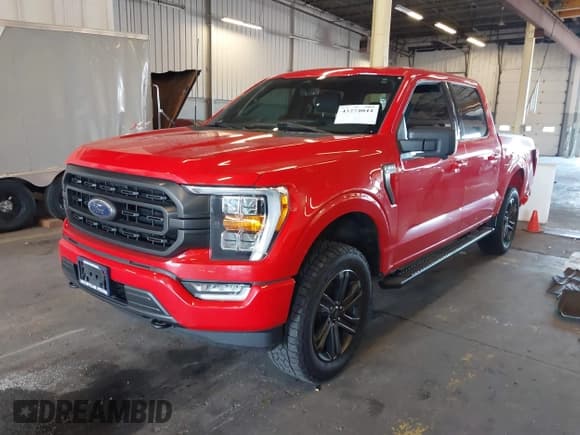 ✅ 2022 Ford F-150 XL • VIN: 1FTFW1E89NKF12655 • Lot: 43274044. Listed on IAAI with 105,761 mi. Free auction sales archive from the USA and detailed vehicle history report at DreamBid. Image 17.