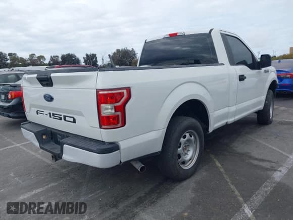 ✅ 2019 Ford F-150 XL • VIN: 1FTMF1CB5KKC05498 • Lot: 41997380. Listed on IAAI with 72,804 mi. Free auction sales archive from the USA and detailed vehicle history report at DreamBid. Image 4.