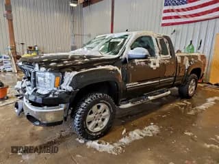 ✅ 2011 GMC Sierra 1500 SLT • VIN: 1GTR2WE35BZ222829 • Lot: 96096175. Listed on Copart with 100,827 mi. Free auction sales archive from the USA and detailed vehicle history report at DreamBid. Image 1.