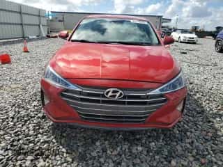 2019 Hyundai Elantra SEL with VIN 5NPD84LFXKH449743, listed as a Copart auction lot 85119245 with 57,155 mi miles and Non repairable. Bid and sale history available at DreamBid. Image 5.