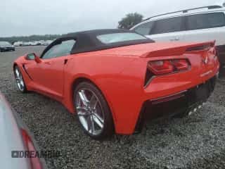2016 Chevrolet Corvette 2LT z VIN 1G1YD3D72G5102468, wystawiony jako Copart lot #74016444 z przebiegiem Nie podano mil oraz Szkoda całkowita • Salvage title. Historia ofert i sprzedaży dostępna na DreamBid. Obrazek 2.