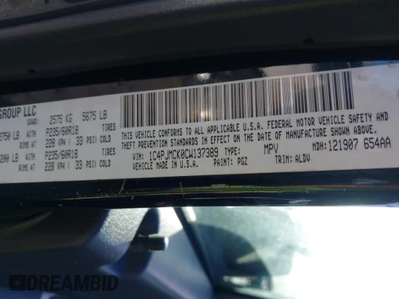 ✅ 2012 Jeep Liberty Limited • VIN: 1C4PJMCK0CW137389 • Lot: 41097546. Wystawiony na IAAI z przebiegiem 205 683 mil. Bezpłatny archiwum sprzedaży aukcyjnych z USA i szczegółowy raport historii pojazdu na DreamBid. Zdjęcie 9.