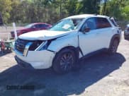 ✅ 2022 Nissan Pathfinder SV • VIN: 5N1DR3BA8NC246357 • Lot: 43494231. Listed on IAAI with 56,038 mi. Free auction sales archive from the USA and detailed vehicle history report at DreamBid. Image 2.