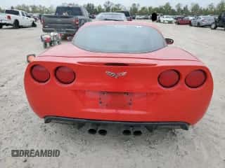 2010 Chevrolet Corvette 1LT with VIN 1G1YE2DW5A5107394, listed as a Copart auction lot 82233114 with 74,755 mi miles and Salvage title. Bid and sale history available at DreamBid. Image 6.