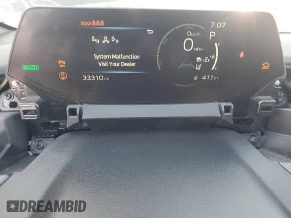 2024 Toyota Prius LE with VIN JTDACAAU8R3016820, listed as a Copart auction lot 83837295 with 33,310 mi miles and Salvage title. Bid and sale history available at DreamBid. Image 9.