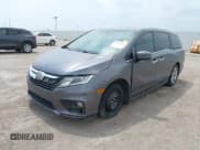 ✅ 2019 Honda Odyssey EX • VIN: 5FNRL6H59KB101401 • Lot: 42071307. Listed on IAAI with 95,768 mi. Free auction sales archive from the USA and detailed vehicle history report at DreamBid. Image 2.