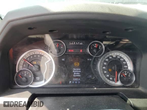 2015 Ram 1500 Outdoorsman with VIN 1C6RR6LT0FS591568, listed as a Copart auction lot 70774725 with 218,203 mi miles and Salvage title. Bid and sale history available at DreamBid. Image 9.