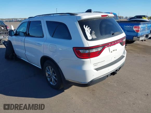 ✅ 2016 Dodge Durango SXT • VIN: 1C4RDJAG9GC354167 • Lot: 43574450. Listed on IAAI with 305,316 mi. Free auction sales archive from the USA and detailed vehicle history report at DreamBid. Image 3.