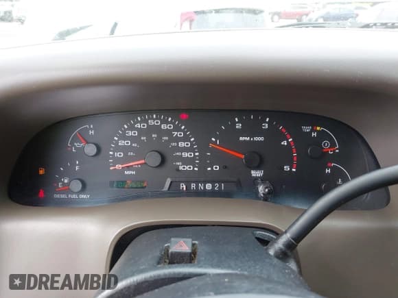 ✅ 2002 Ford F-350 XL • VIN: 1FTSW31F12EC44290 • Lot: 42483516. Listed on IAAI with 206,559 mi. Free auction sales archive from the USA and detailed vehicle history report at DreamBid. Image 7.