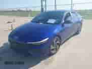 2025 Hyundai Elantra SEL Sport with VIN KMHLM4DGXSU992610, listed as a IAAI auction lot 43319490 with 1,894 mi miles and . Bid and sale history available at DreamBid. Image 6.