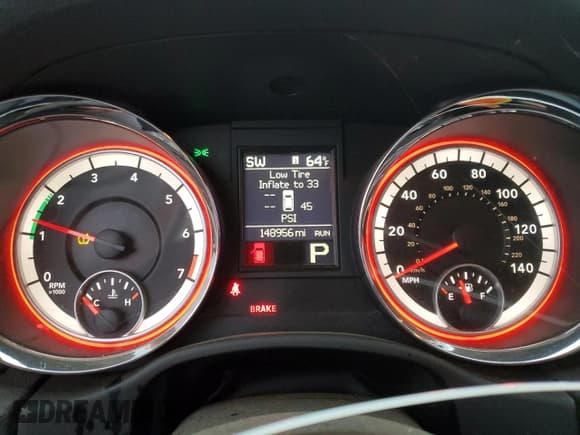 ✅ 2013 Dodge Durango Crew • VIN: 1C4RDJDG4DC659860 • Lot: 92449745. Listed on Copart with 148,956 mi. Free auction sales archive from the USA and detailed vehicle history report at DreamBid. Image 9.