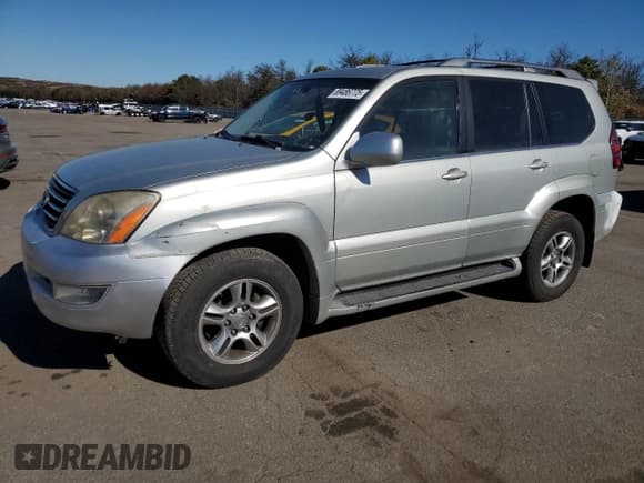 ✅ 2005 Lexus GX 470 • VIN: JTJBT20X950069685 • Lot: 89486775. Wystawiony na Copart z przebiegiem 134 472 mil. Bezpłatny archiwum sprzedaży aukcyjnych z USA i szczegółowy raport historii pojazdu na DreamBid. Zdjęcie 1.