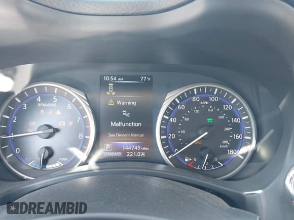 ✅ 2014 Infiniti Q50 Hybrid Premium • VIN: JN1AV7ARXEM703202 • Lot: 41889569. Listed on IAAI with 144,749 mi. Free auction sales archive from the USA and detailed vehicle history report at DreamBid. Image 7.