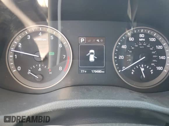 2016 Hyundai Tucson SE z VIN KM8J23A44GU225408, wystawiony jako Copart lot #82504215 z przebiegiem 179 480 mil mil oraz Szkoda całkowita • Salvage title. Historia ofert i sprzedaży dostępna na DreamBid. Obrazek 9.