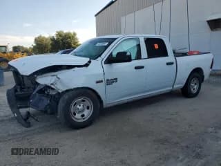 ✅ 2019 Ram 1500 Tradesman • VIN: 1C6RR6ST5KS609056 • Lot: 74055864. Listed on Copart with 133,235 mi. Free auction sales archive from the USA and detailed vehicle history report at DreamBid. Image 1.